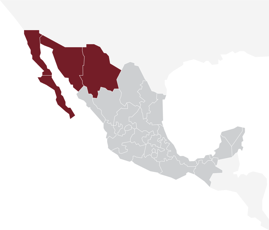 Presencia regional